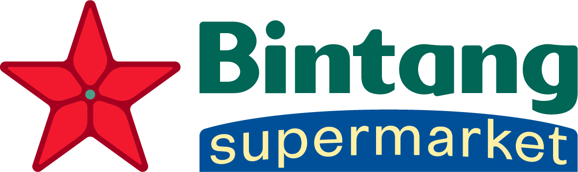 BINTANG Supermarket Logo Color